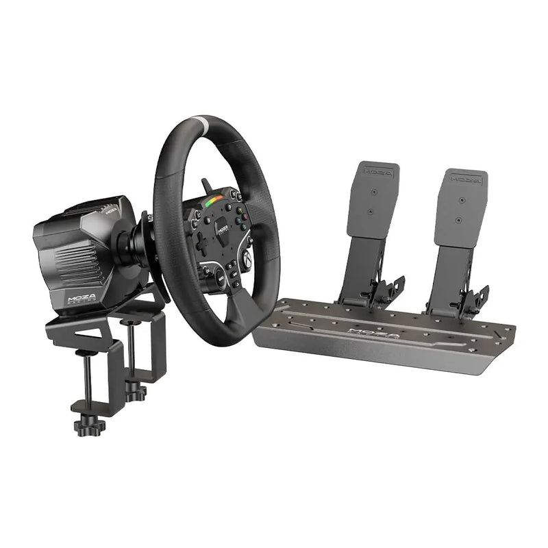 Moza Racing R3 Direct Drive Bundle for Xbox / PC - Wheel Base + Wheel + Pedal Bundle