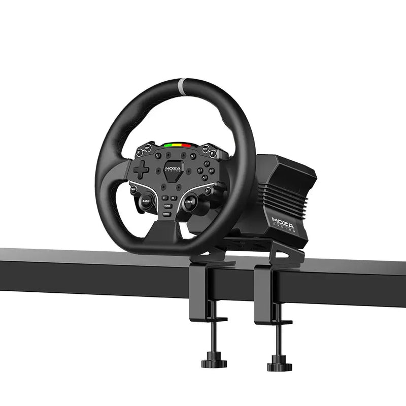 Moza Racing R5 Direct Drive Simulator Bundle - Wheel Base + Wheel + Pedal Bundle