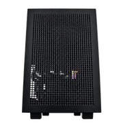 Top view of the SIMGASM PC COOL showing the ventilated mesh panel and recessed carrying handle