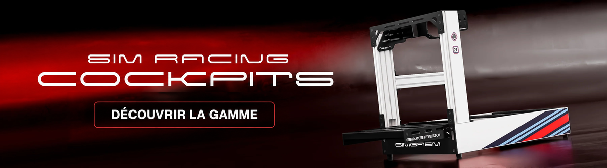 SIM RACING — COCKPITS — DÉCOUVRIR LA GAMME