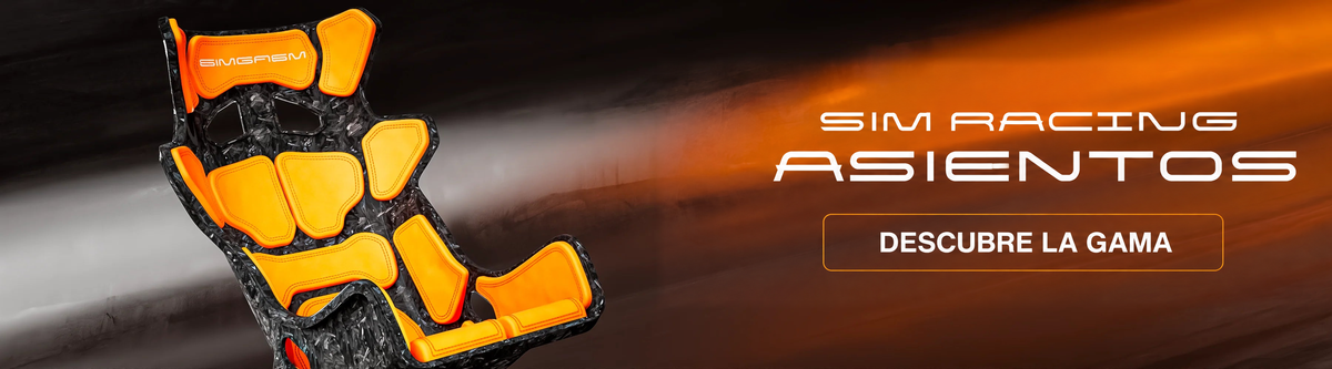 SIM RACING — ASIENTOS — DESCUBRE LA GAMA