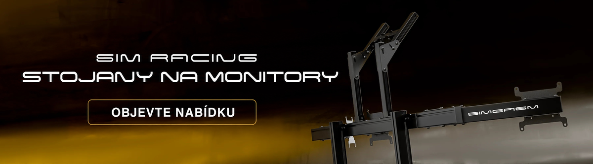 SIM RACING — STOJANY NA MONITORY — OBJEVTE NABÍDKU