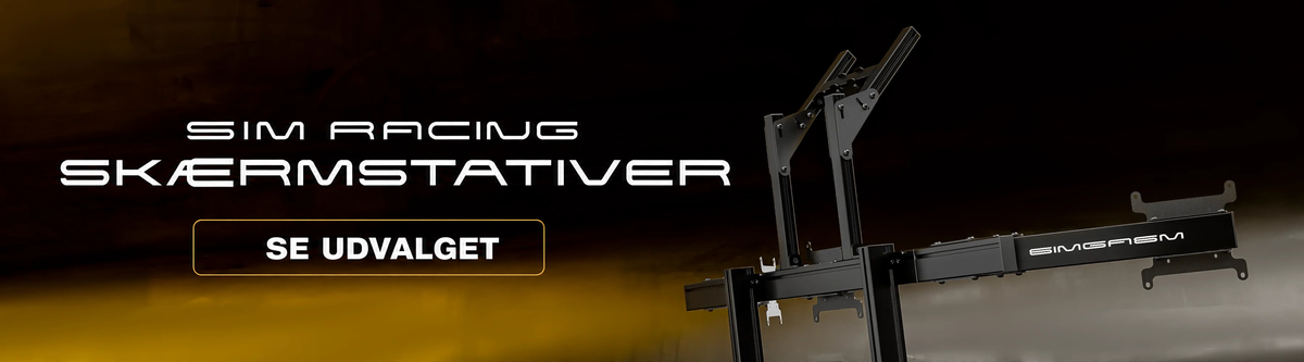 SIM RACING — SKÆRMSTATIVER — SE UDVALGET
