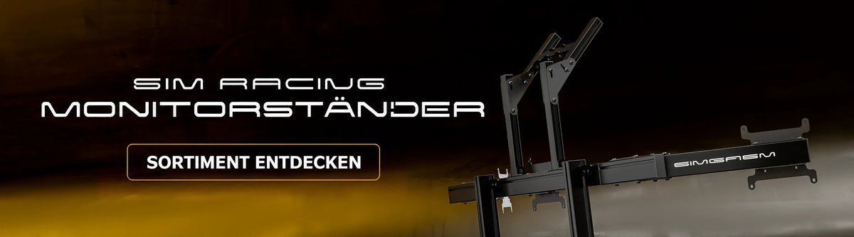 SIM RACING — MONITORSTÄNDER — SORTIMENT ENTDECKEN