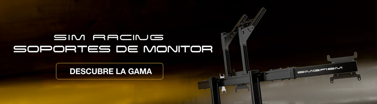 SIM RACING — SOPORTES DE MONITOR — DESCUBRE LA GAMA
