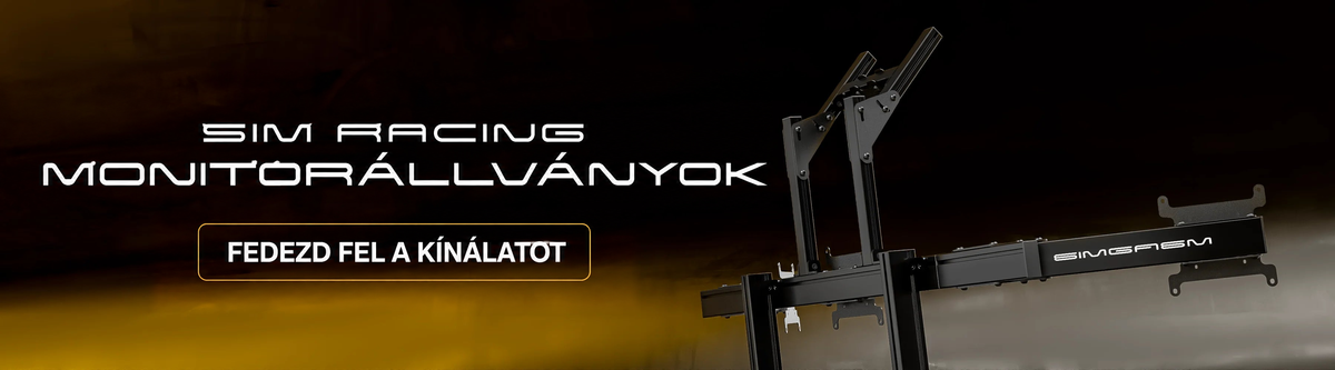 SIM RACING — MONITORÁLLVÁNYOK — FEDEZD FEL A KÍNÁLATOT