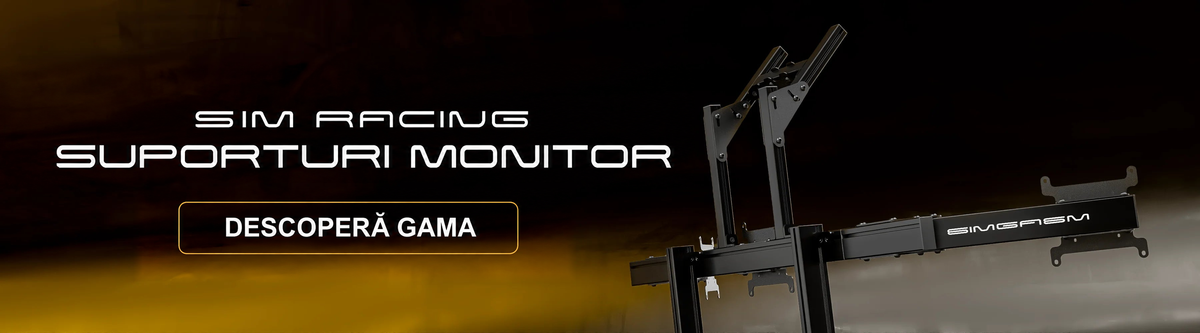 SIM RACING — SUPORTURI MONITOR — DESCOPERĂ GAMA