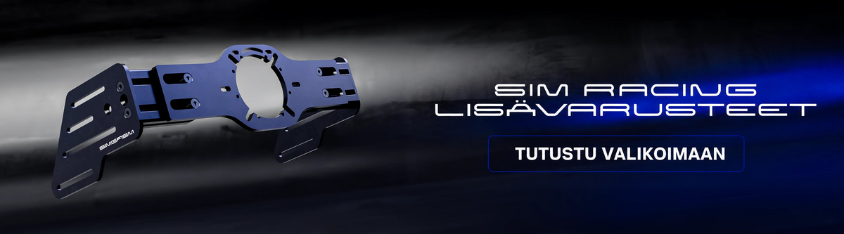 SIM RACING — LISÄVARUSTEET — TUTUSTU VALIKOIMAAN