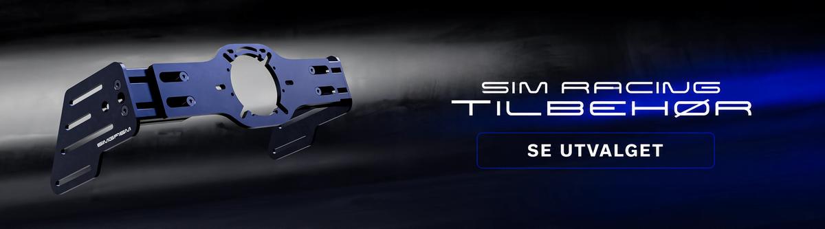 SIM RACING — TILBEHØR — SE UTVALGET