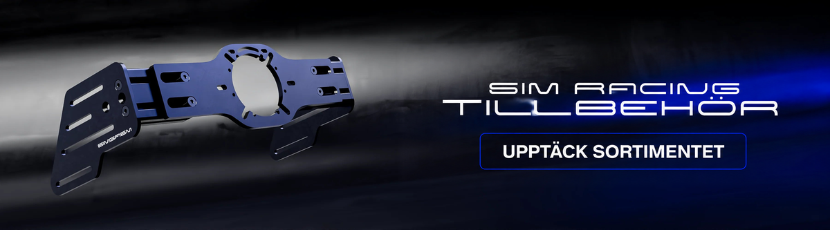 SIM RACING — TILLBEHÖR — UPPTÄCK SORTIMENTET