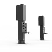 Pair of motion actuators fitted with SIMGASM BS-MA universal mounting brackets
