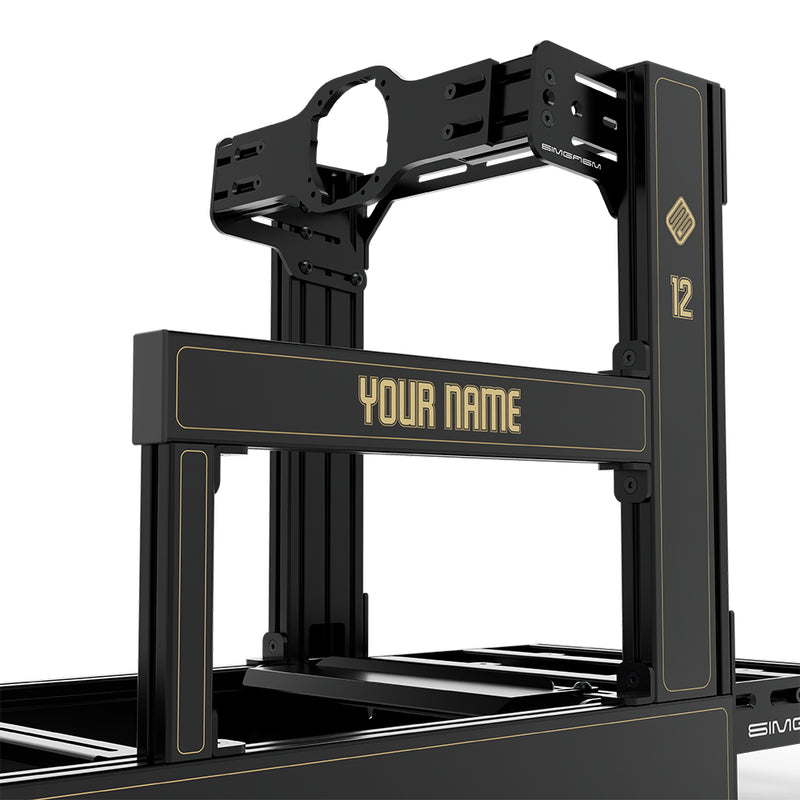 Sport - Cockpit Simracing Aluminium - Blanc | SIMGASM
