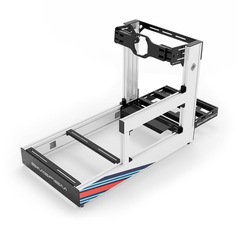 Sport - Cockpit Simracing Aluminium - Blanc | SIMGASM