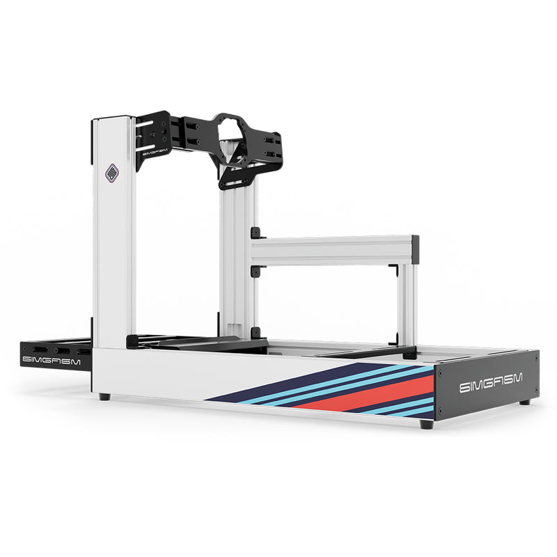 Sport - Cockpit Simracing Aluminium - Blanc | SIMGASM