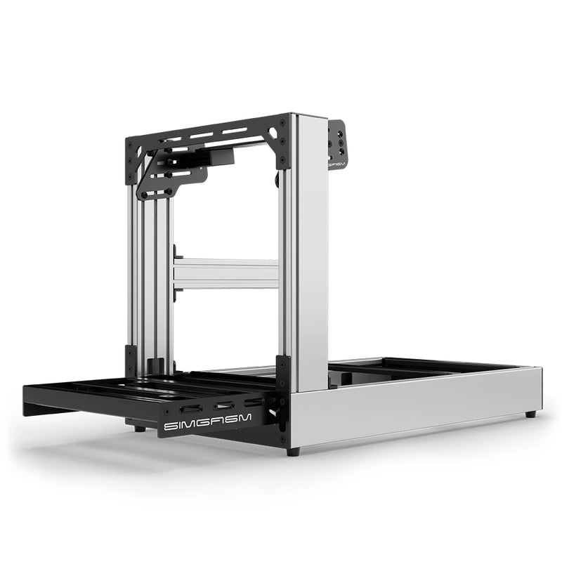 Aluminium Sim Racing Cockpit Sport Zilver | SIMGASM