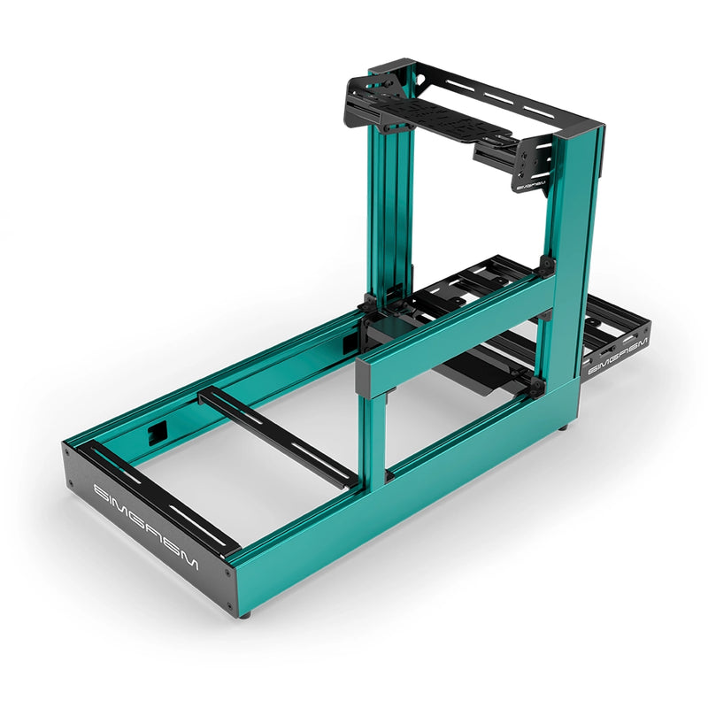 Aluminium Sim Racing Cockpit Sport Groen | SIMGASM