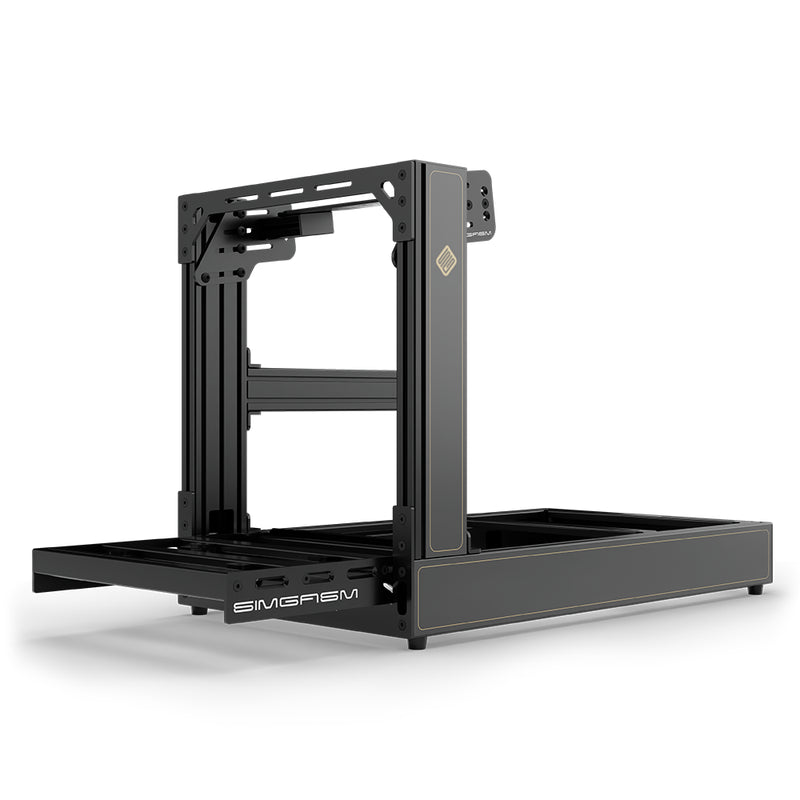 Aluminium Sim Racing Cockpit Sport Wit | SIMGASM