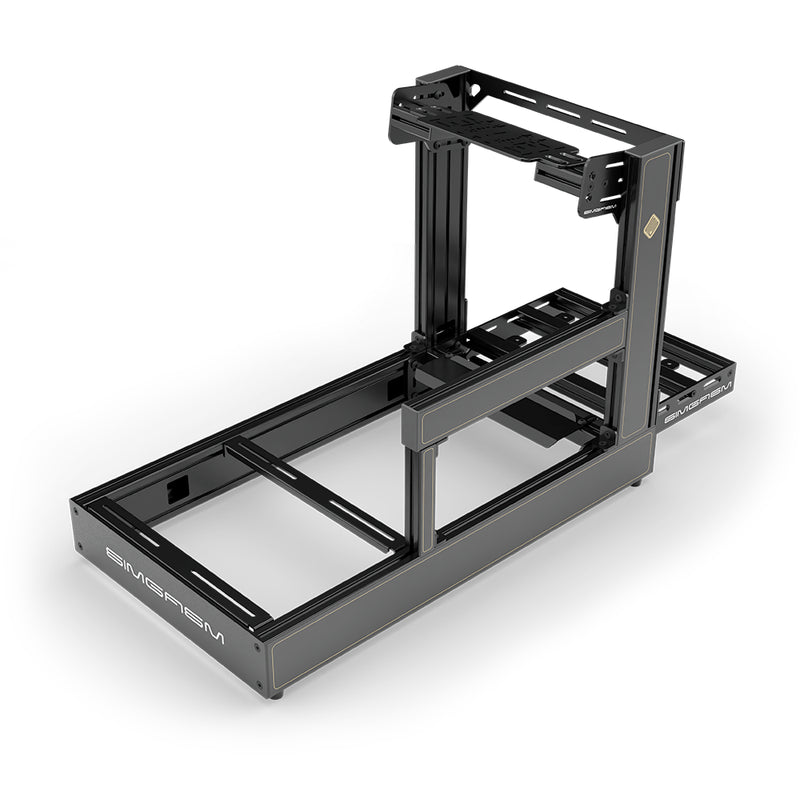 Aluminium Sim Racing Cockpit Sport Wit | SIMGASM