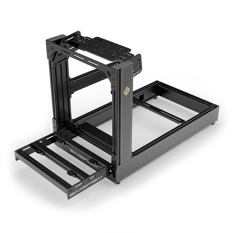 Aluminium Sim Racing Cockpit Sport Wit | SIMGASM