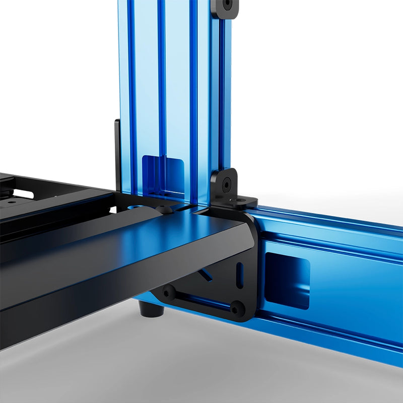 Aluminium Sim Racing Cockpit Sport Blauw | SIMGASM