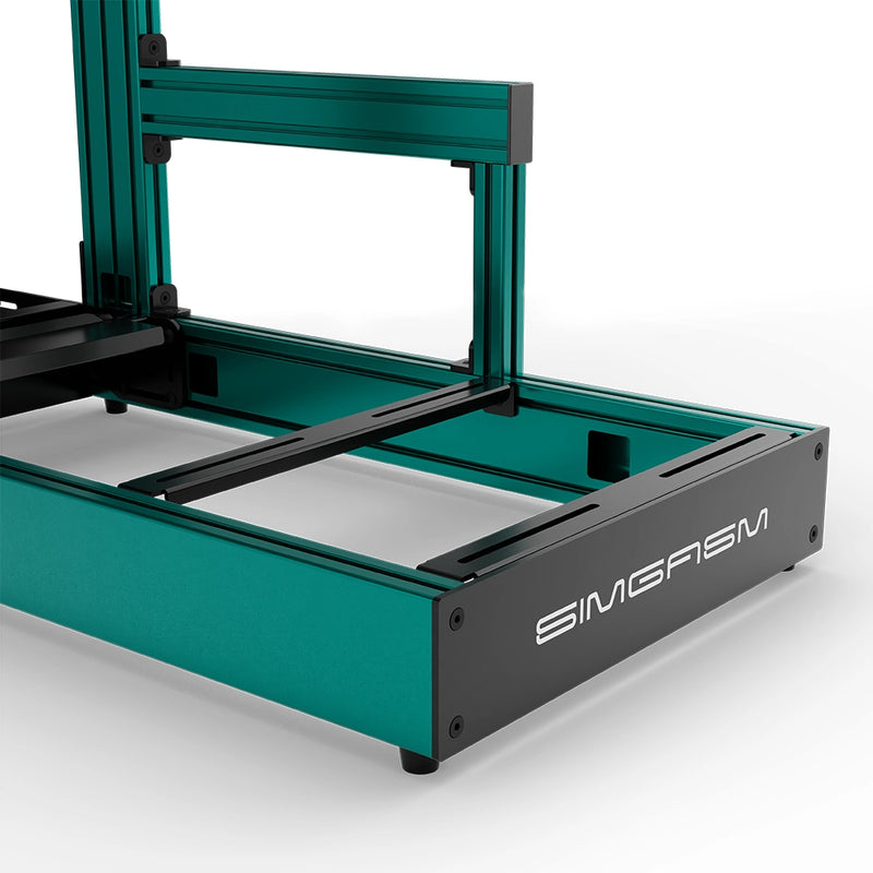 Aluminium Sim Racing Cockpit Sport Groen | SIMGASM