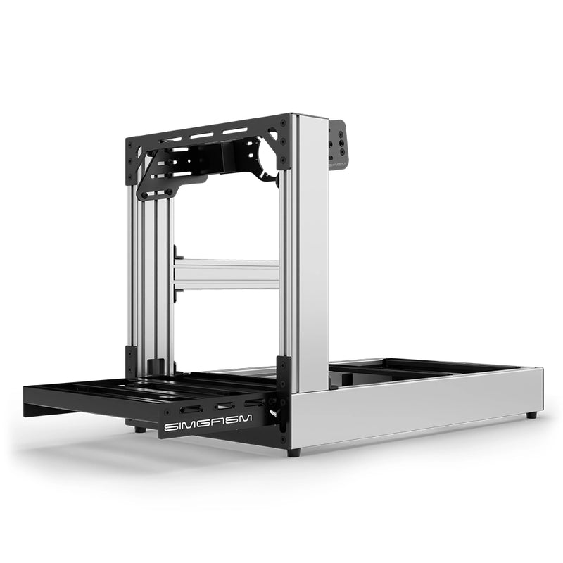 Aluminium Sim Racing Cockpit Sport Zilver | SIMGASM