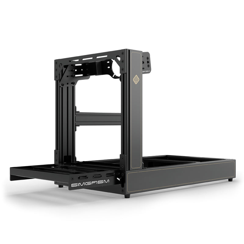Aluminium Sim Racing Cockpit Sport Wit | SIMGASM