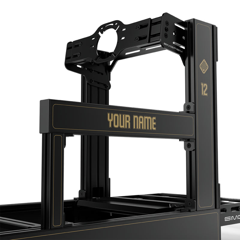 Aluminium Sim Racing Cockpit Sport Wit | SIMGASM