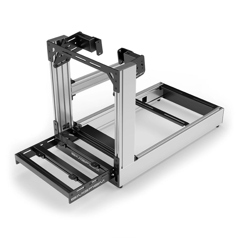 Aluminium Sim Racing Cockpit Sport Zilver | SIMGASM
