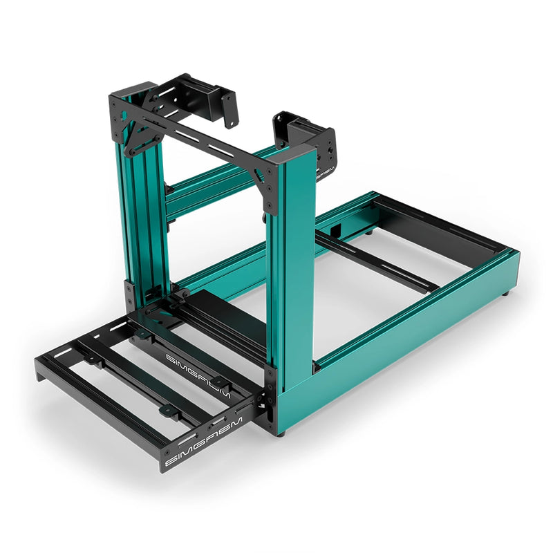 Aluminium Sim Racing Cockpit Sport Groen | SIMGASM