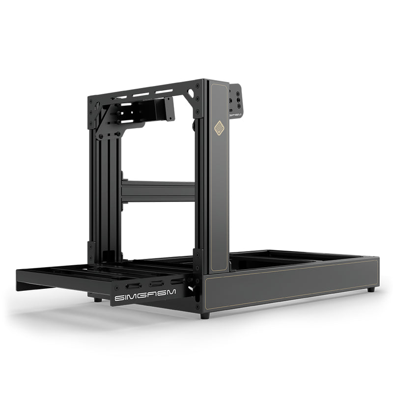 Aluminium Sim Racing Cockpit Sport Wit | SIMGASM