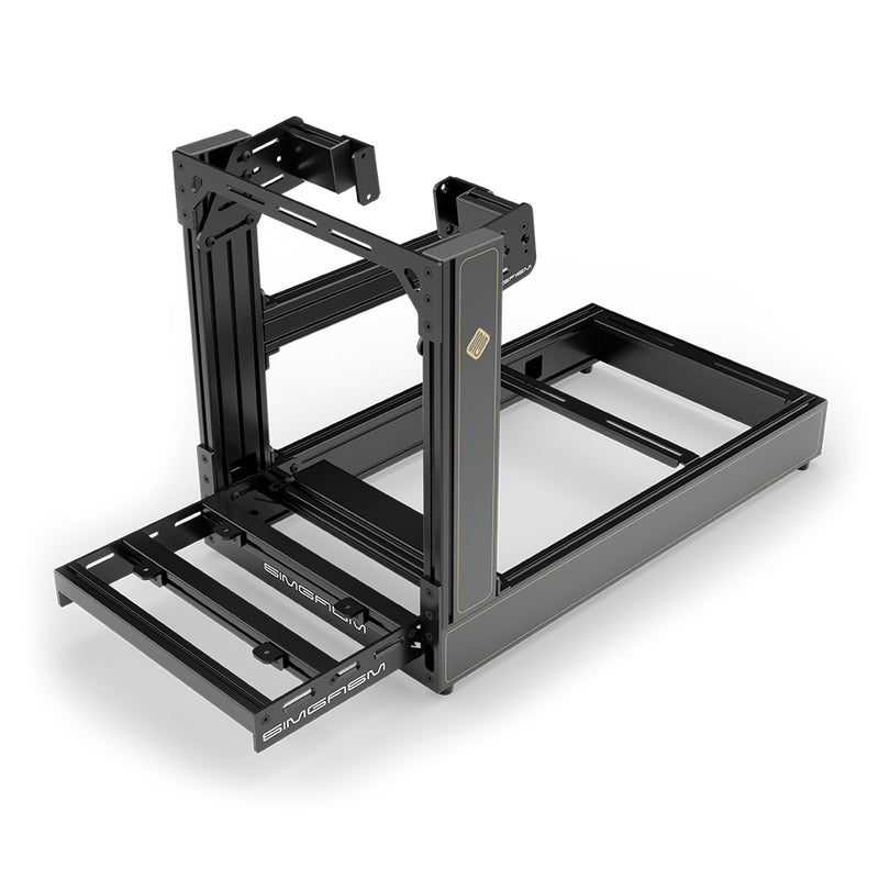 Aluminium Sim Racing Cockpit Sport Wit | SIMGASM