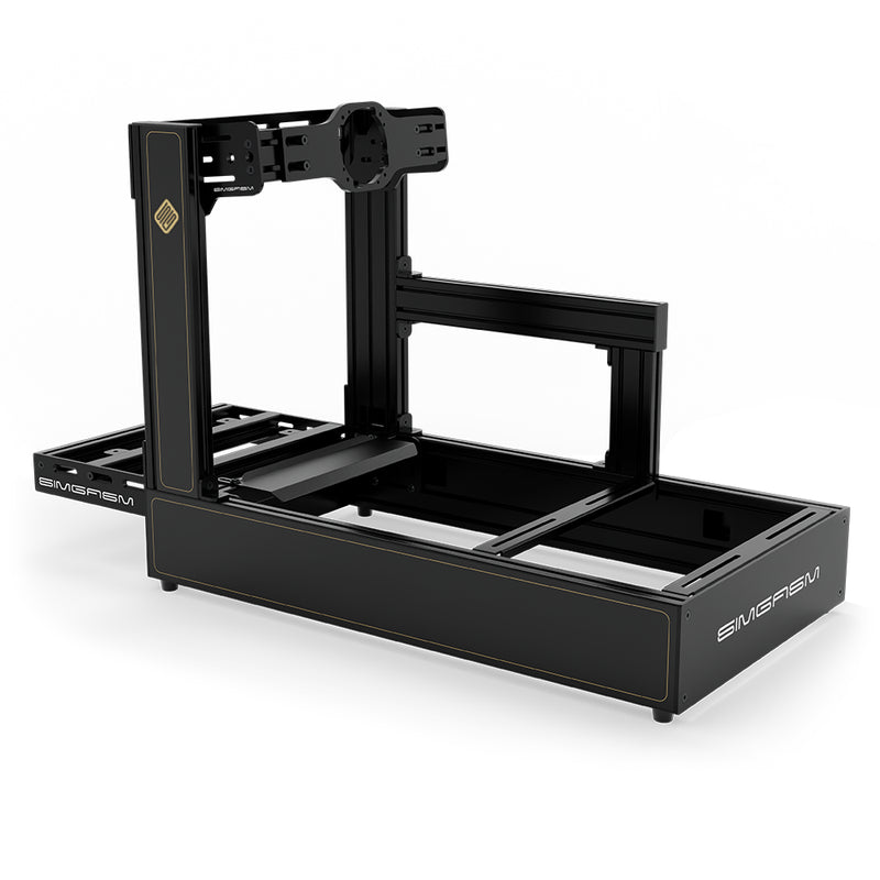 Pro - Cockpit Simracing Aluminium - Blanc | SIMGASM