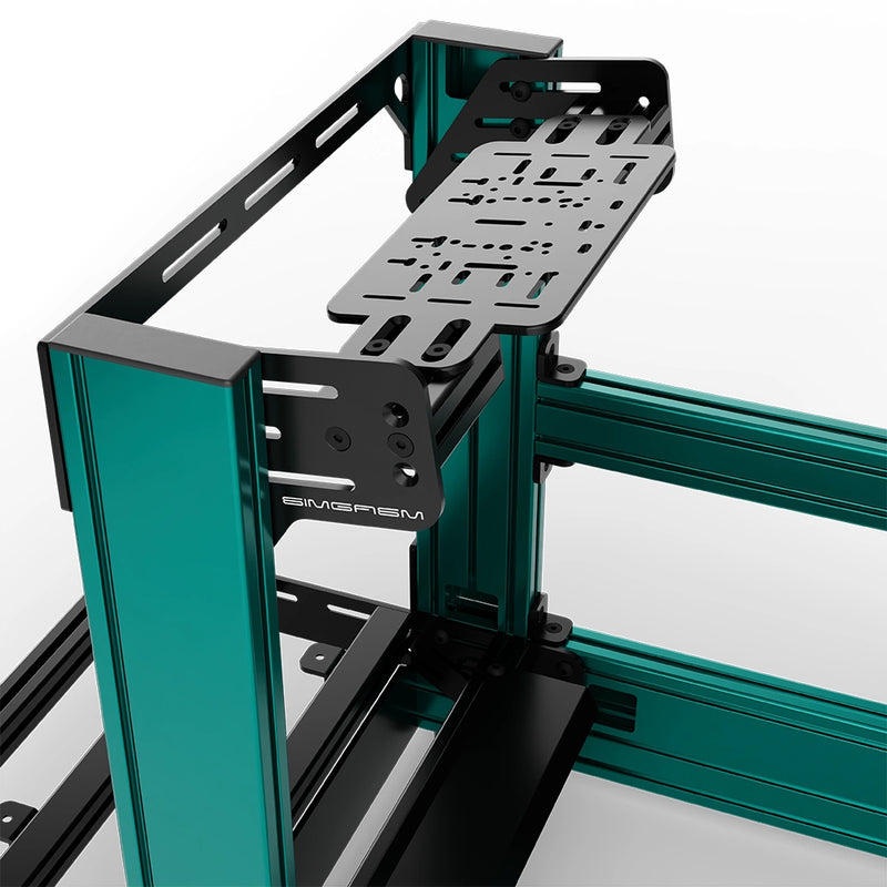 Aluminum Sim Racing Cockpit Pro Green | SIMGASM