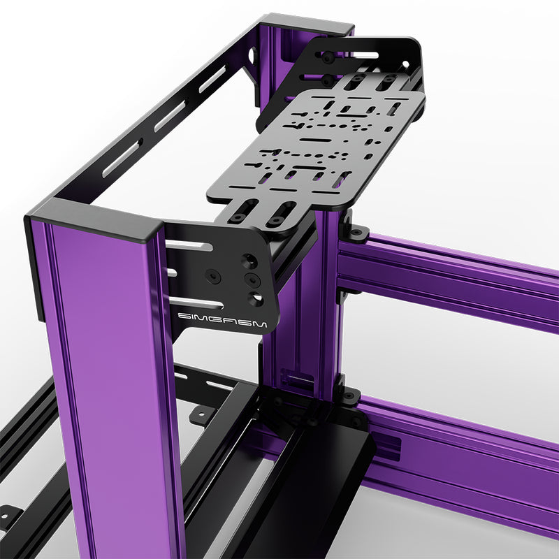 Aluminum Sim Racing Cockpit Pro Purple | SIMGASM