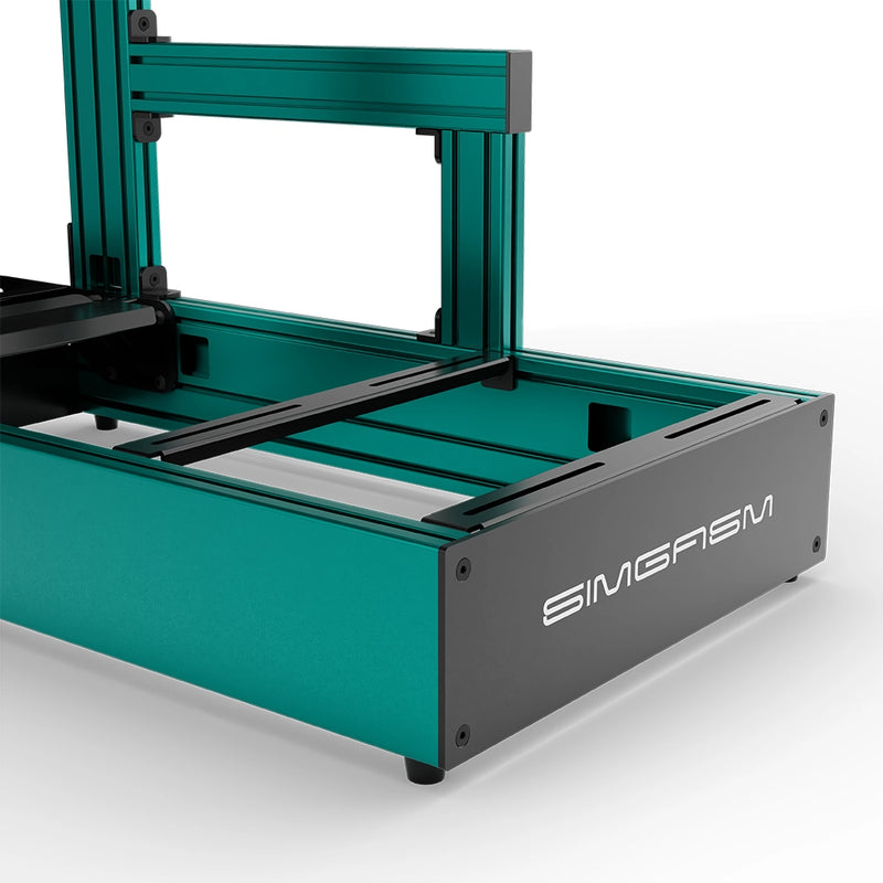 Aluminum Sim Racing Cockpit Pro Green | SIMGASM