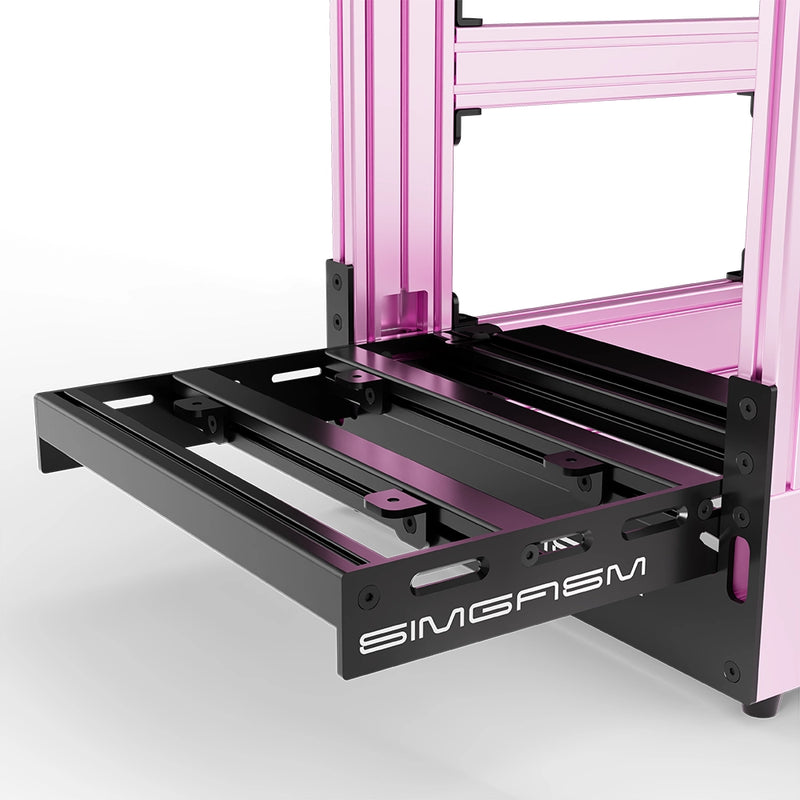 Aluminum Sim Racing Cockpit Pro Pink | SIMGASM