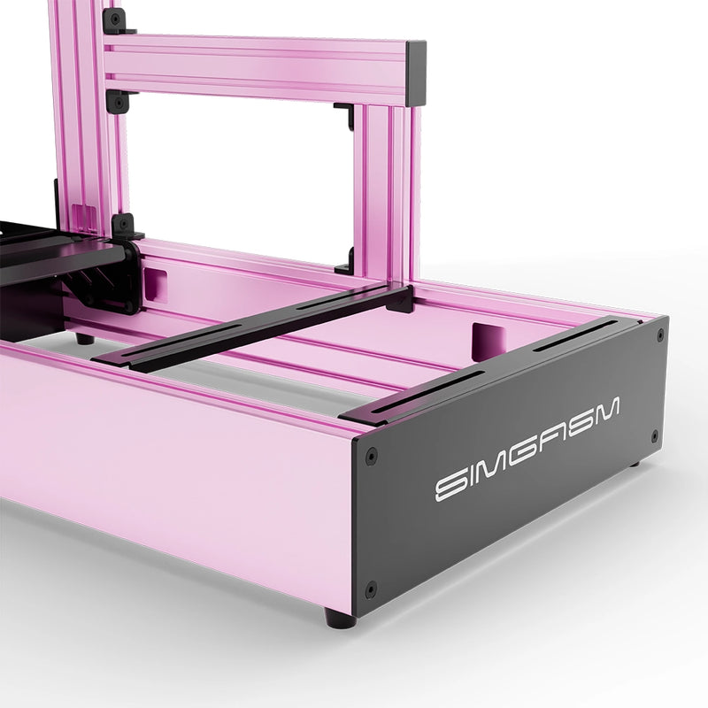 Aluminum Sim Racing Cockpit Pro Pink | SIMGASM