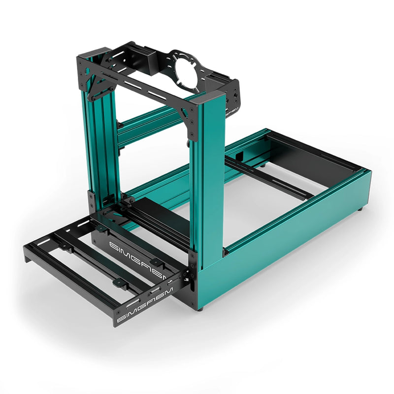 Aluminum Sim Racing Cockpit Pro Green | SIMGASM