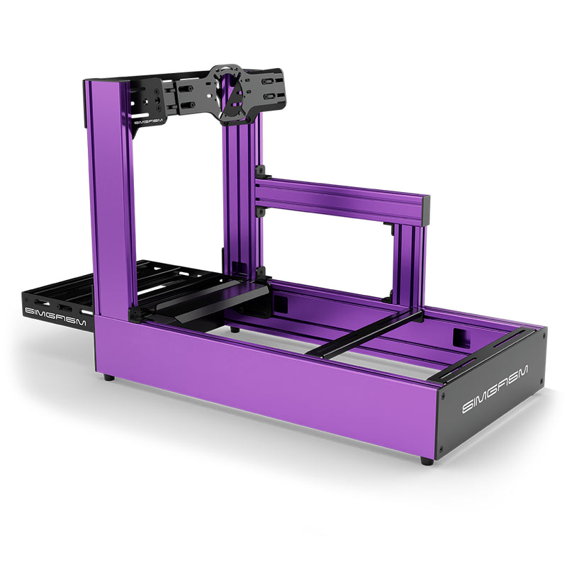 Aluminum Sim Racing Cockpit Pro Purple | SIMGASM