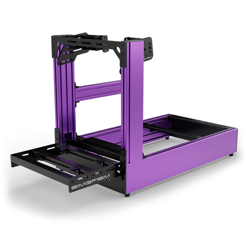 Aluminum Sim Racing Cockpit Pro Purple | SIMGASM