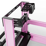 Aluminum Sim Racing Cockpit Pro Pink | SIMGASM