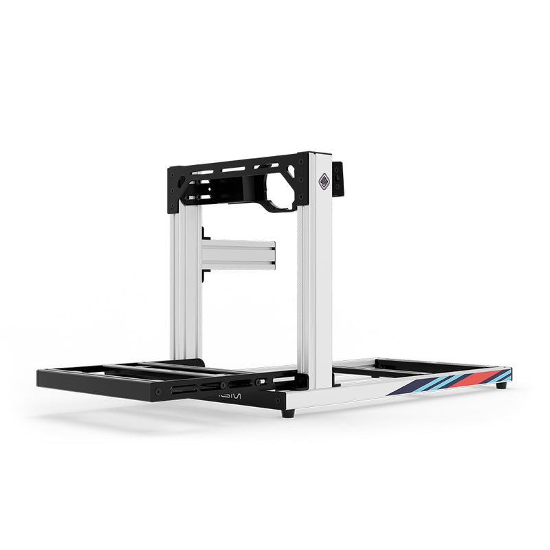 Cabina de aluminio de simulación de carreras Hobby Blue | SIMGASM