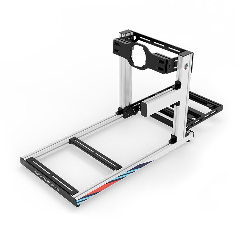 Cabina de aluminio de simulación de carreras Hobby Blue | SIMGASM