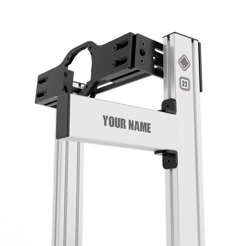 Cabina de aluminio de simulación de carreras Hobby Blue | SIMGASM