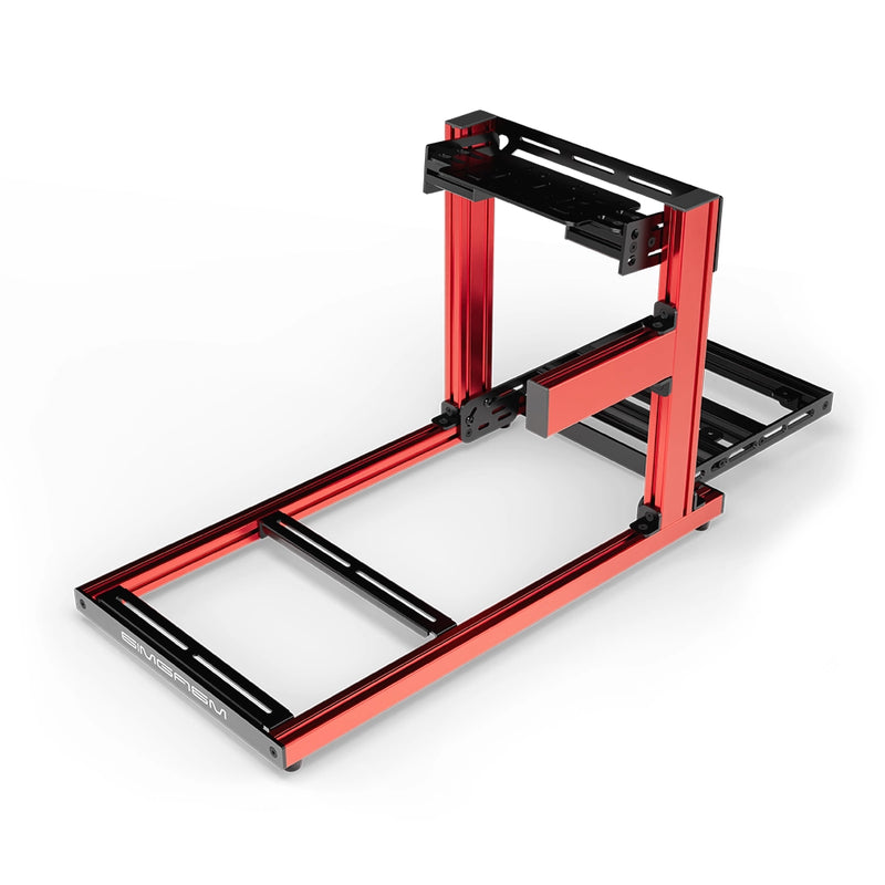 Aluminium Sim Racing Cockpit Hobby Rood | SIMGASM
