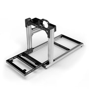SIMGASM | Hobby Aluminum Sim Racing Cockpit - Front Mount / Silver - Cockpits