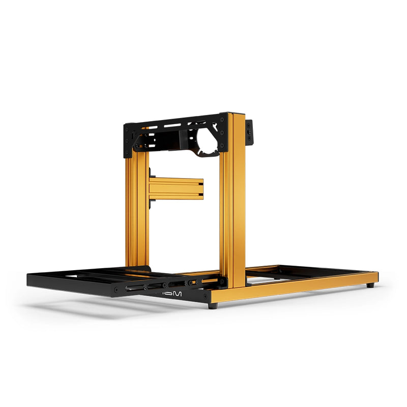 Aluminum Sim Racing Cockpit Hobby Orange | SIMGASM