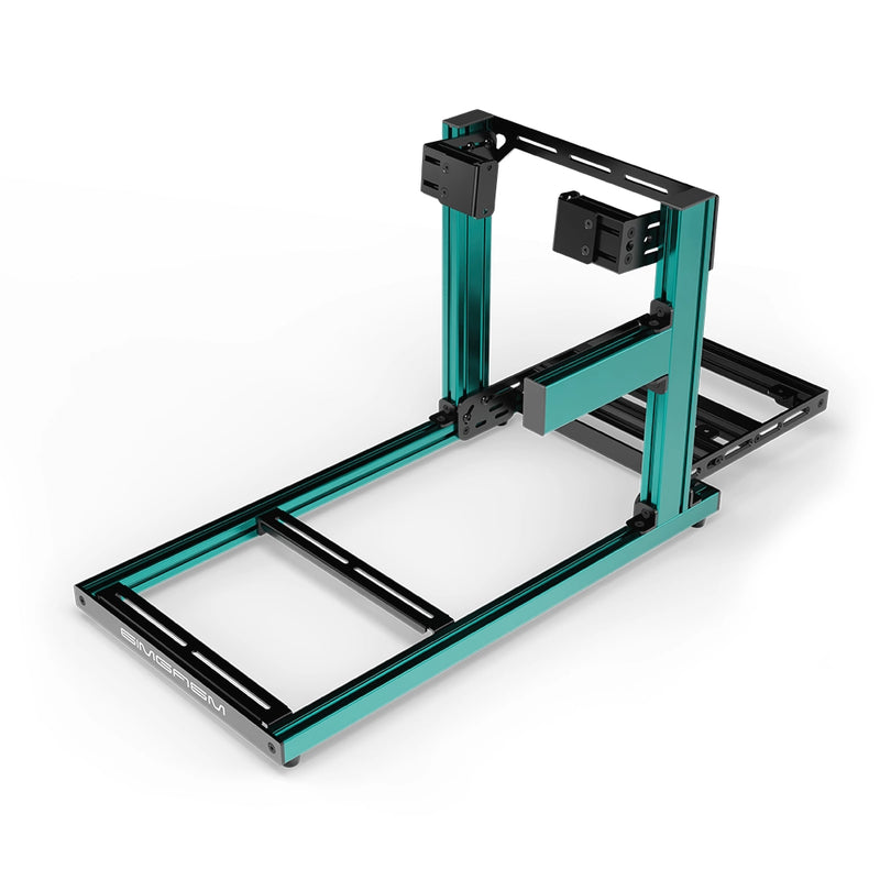 Aluminum Sim Racing Cockpit Hobby Green | SIMGASM