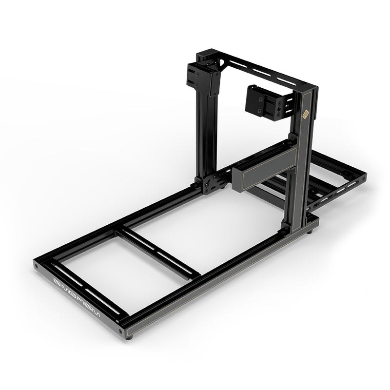 Cabina de aluminio de simulación de carreras Hobby Blue | SIMGASM